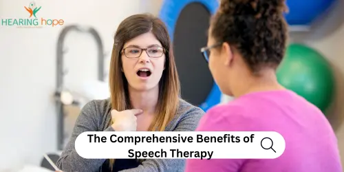 Benefits of speech therapy