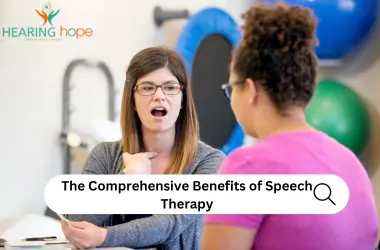 benifits of speech therapy