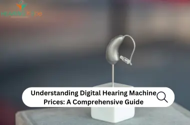 Hearing machine with price list