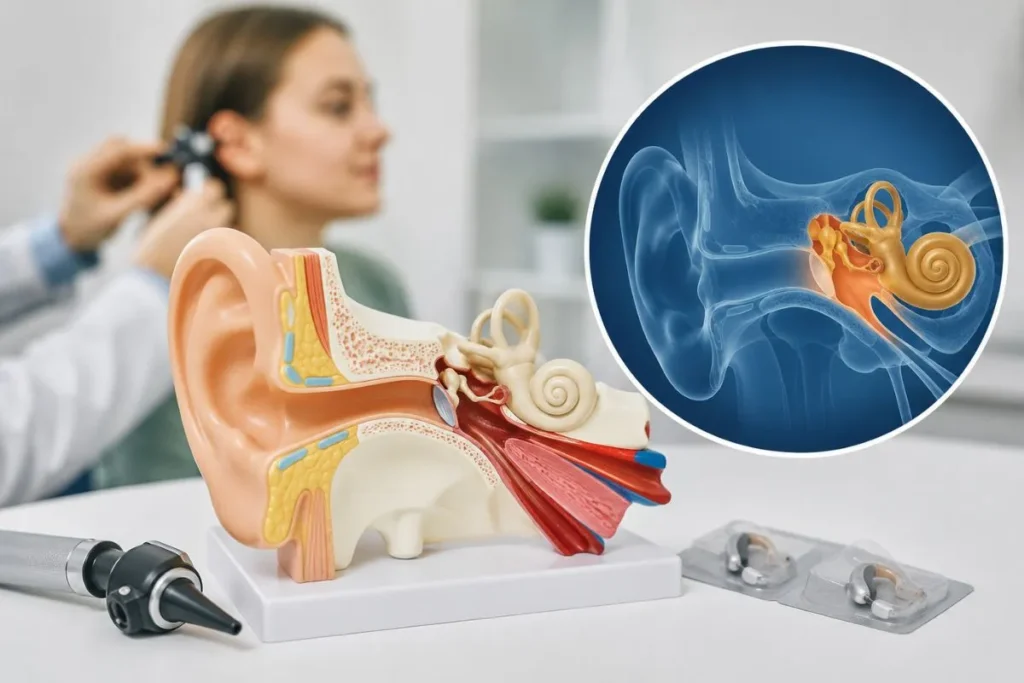 conductive hearing loss