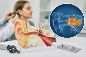 conductive hearing loss