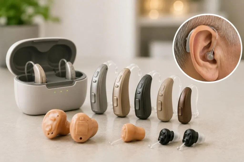 hearing aid types and costs