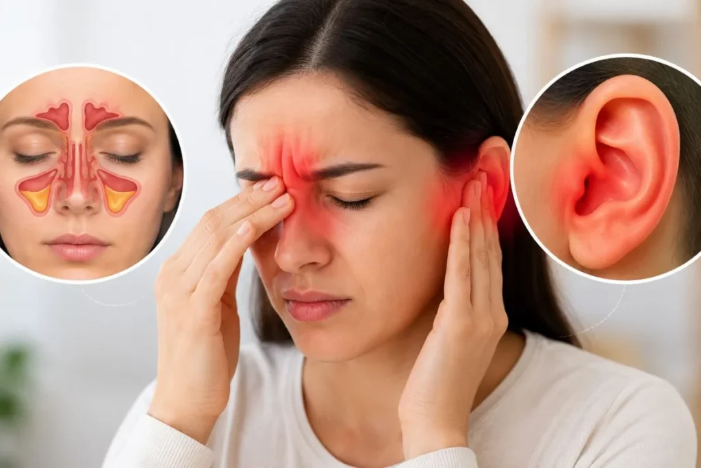 sinus and ear pain